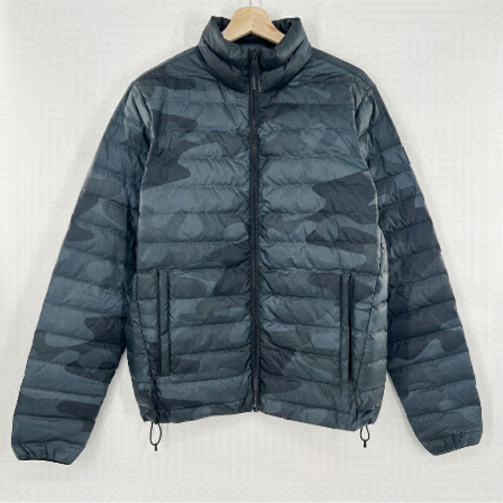 LOLE camo blue puffer jacket size S